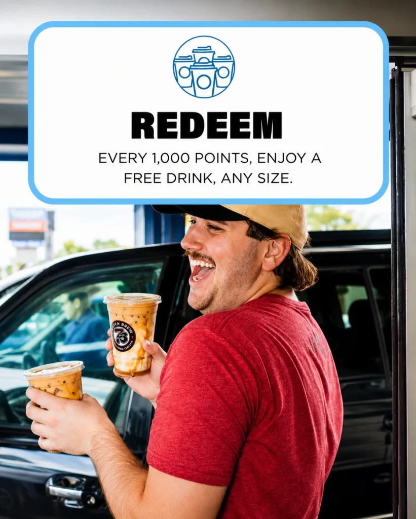 How the 7 Brew Rewards Program Works