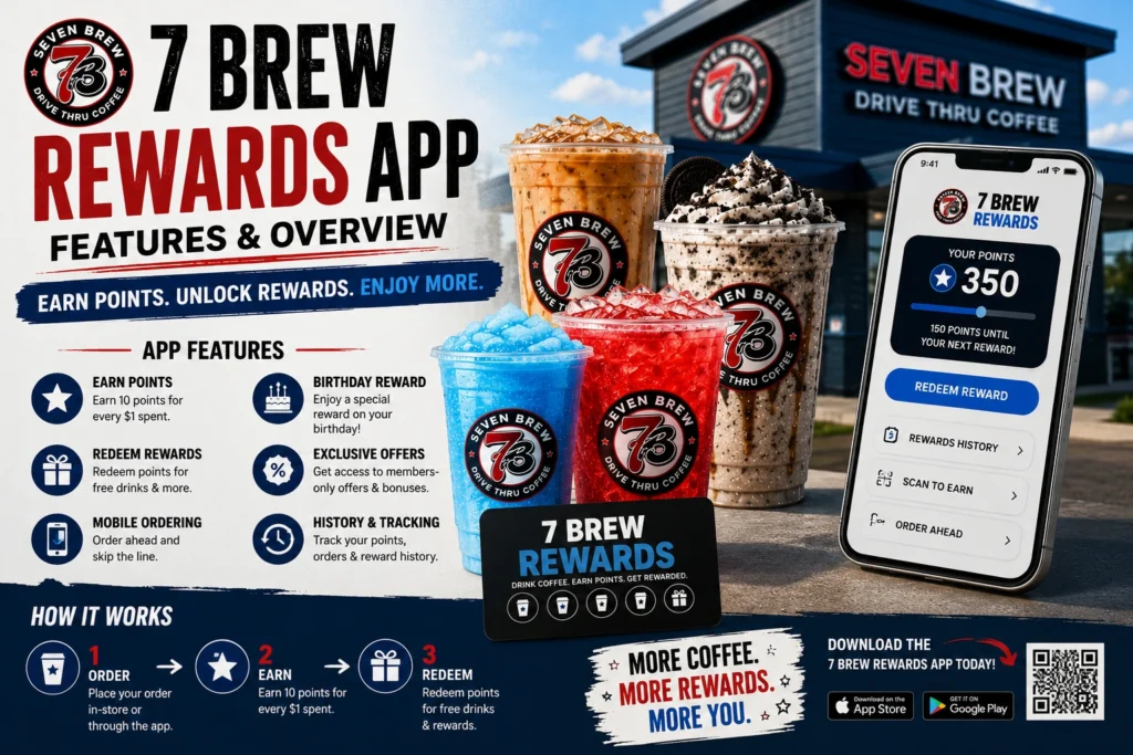 7 Brew Rewards App Features and Overview