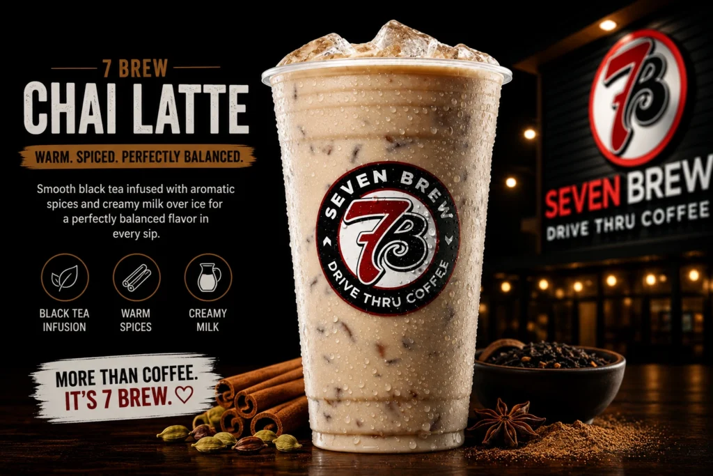 What the 7 Brew Chai Latte Tastes Like