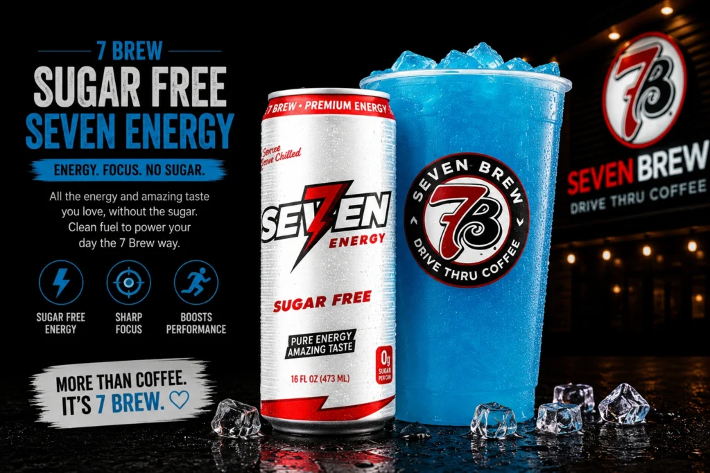 What Is Sugar Free Seven Energy at 7 Brew?