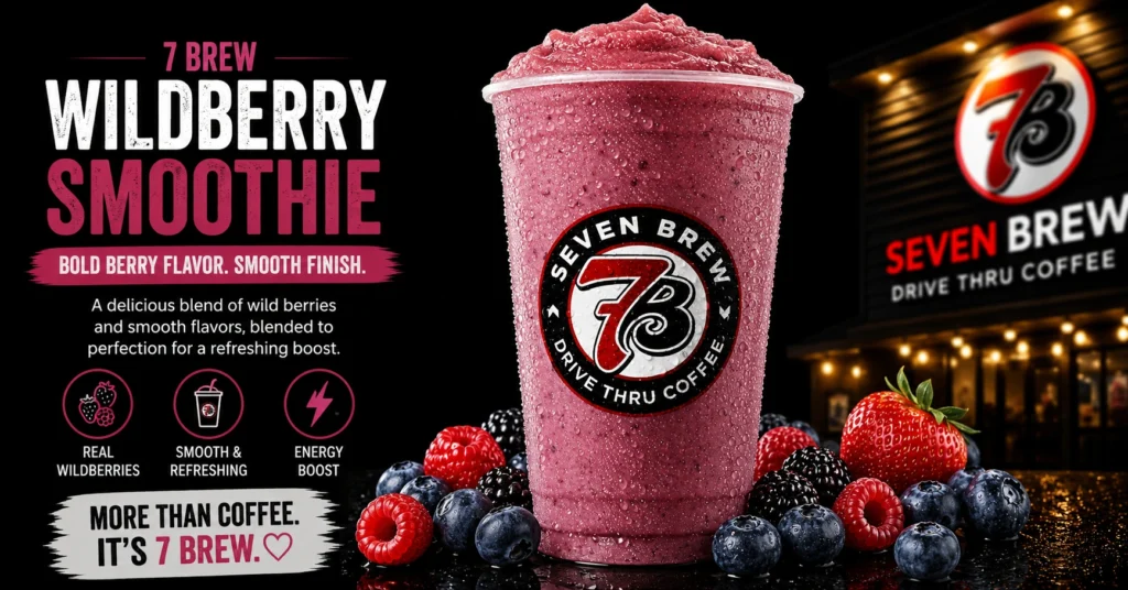 7 Brew Wildberry Smoothie Price in June 2026