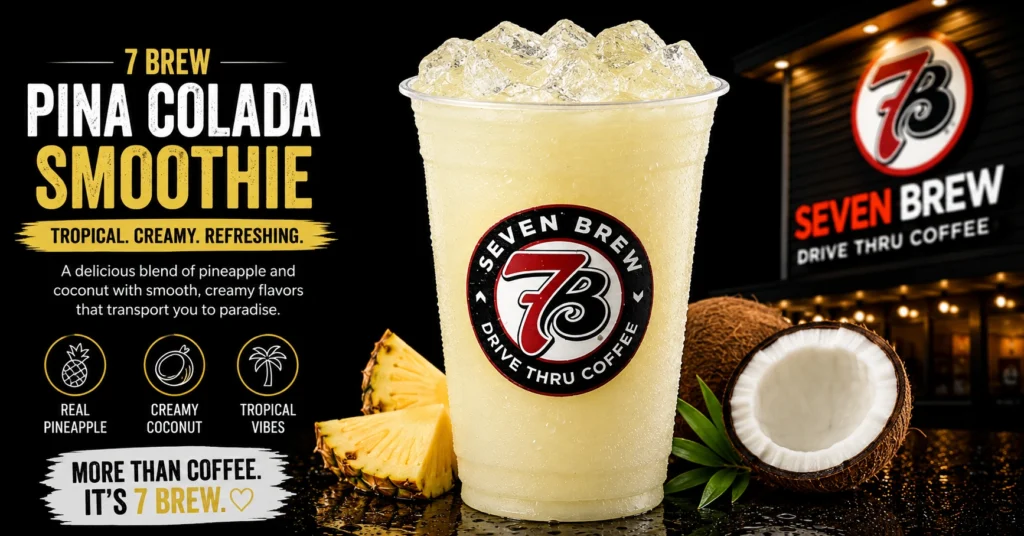 How Much Does the 7 Brew Pina Colada Smoothie Cost?