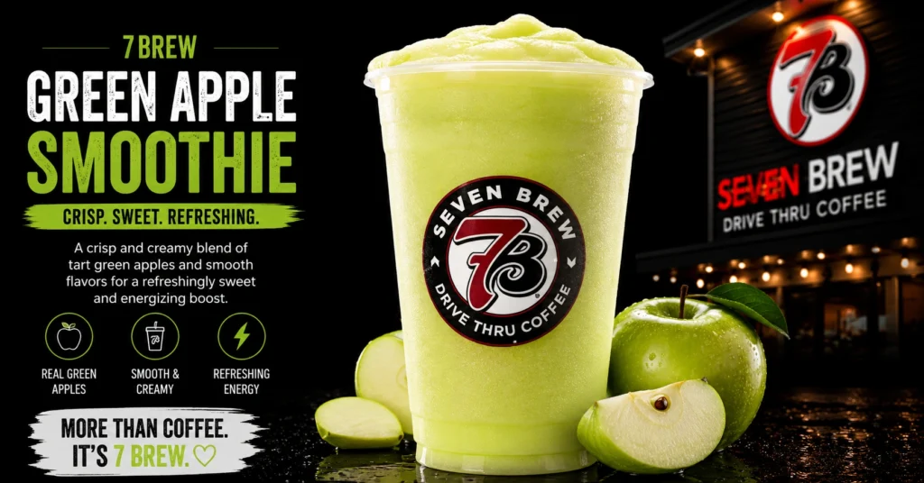 7 Brew Green Apple Smoothie Ingredients