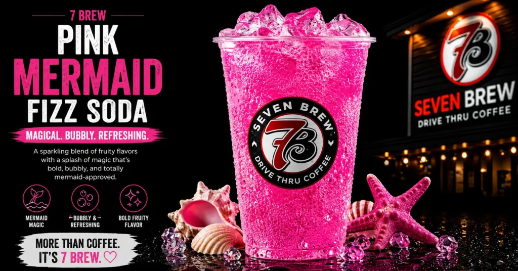 7 Brew Pink Mermaid Fizz Price in June 2026