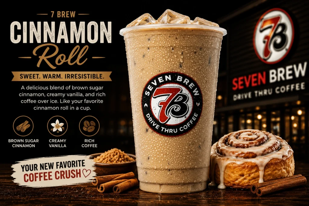 Estimated 7 Brew Cinnamon Roll Price in 2026
